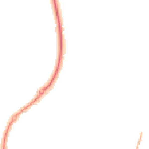 Night-time road noise heatmap for GL52 8RZ