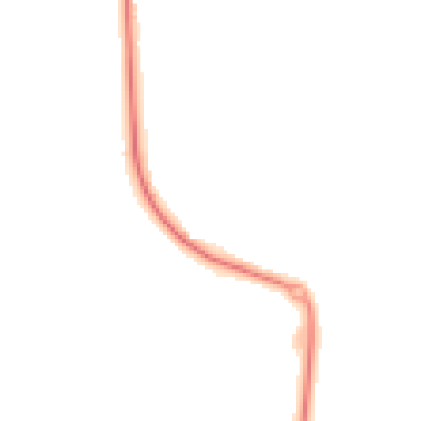 Night-time road noise heatmap for GL52 8SZ