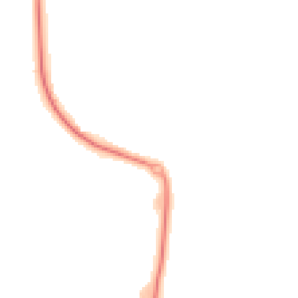 Night-time road noise heatmap for GL52 8WA