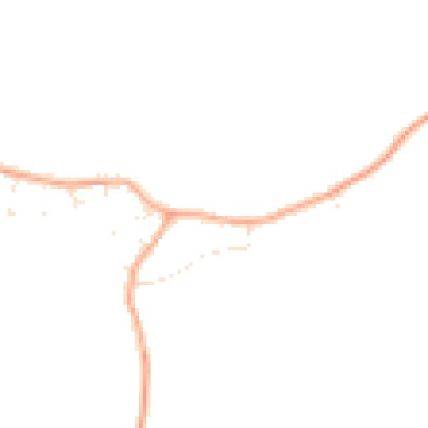 Daytime road noise heatmap for GL52 9EP