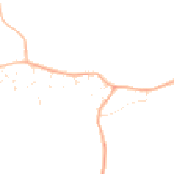 Daytime road noise heatmap for GL52 9HD