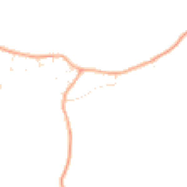 Daytime road noise heatmap for GL52 9QT