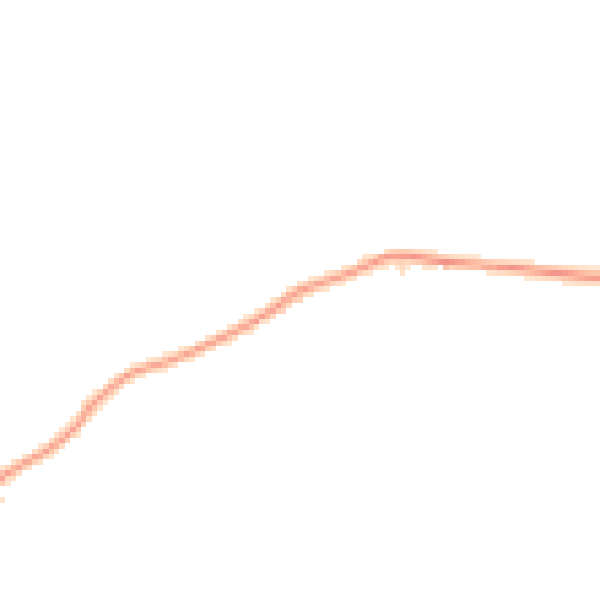 Daytime road noise heatmap for GL52 9QY
