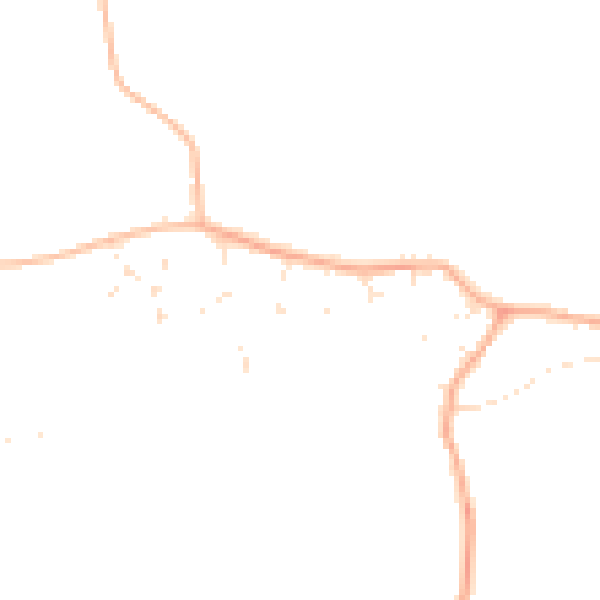 Daytime road noise heatmap for GL52 9UH