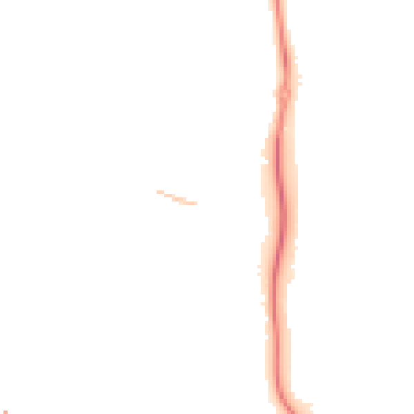 Night-time road noise heatmap for GU1 1FW