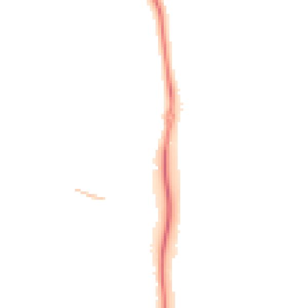 Night-time road noise heatmap for GU1 1NN