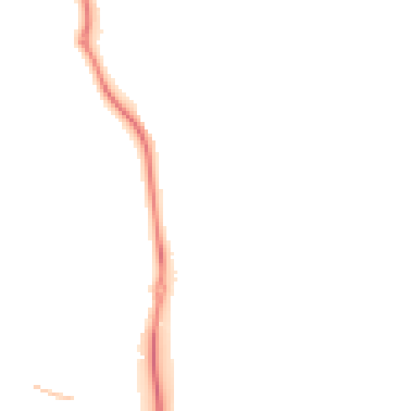 Night-time road noise heatmap for GU1 1SZ