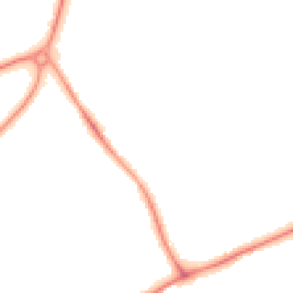 Night-time road noise heatmap for GU1 2PD