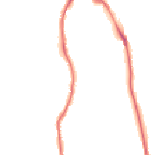 Night-time road noise heatmap for GU2 4DR