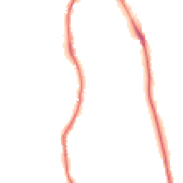 Night-time road noise heatmap for GU2 4DS