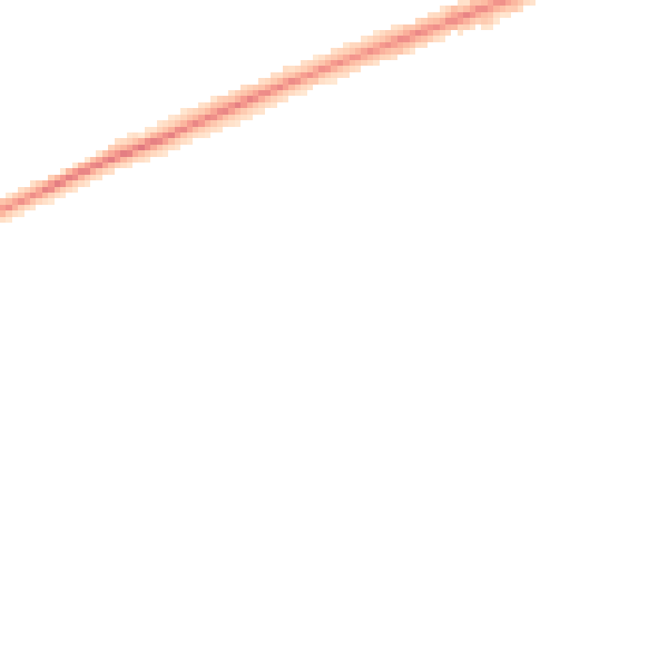 Night-time road noise heatmap for GU2 4RH