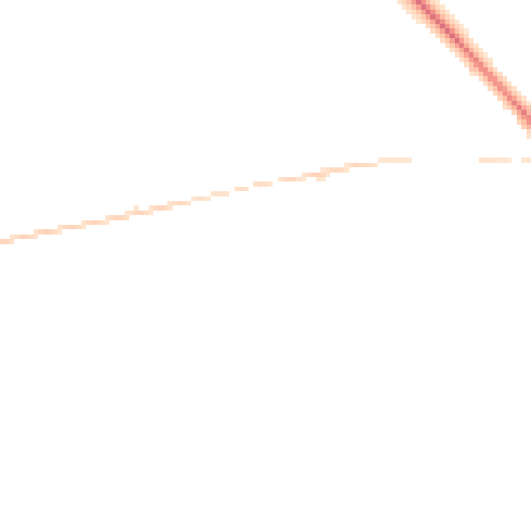 Night-time road noise heatmap for GU2 8NJ
