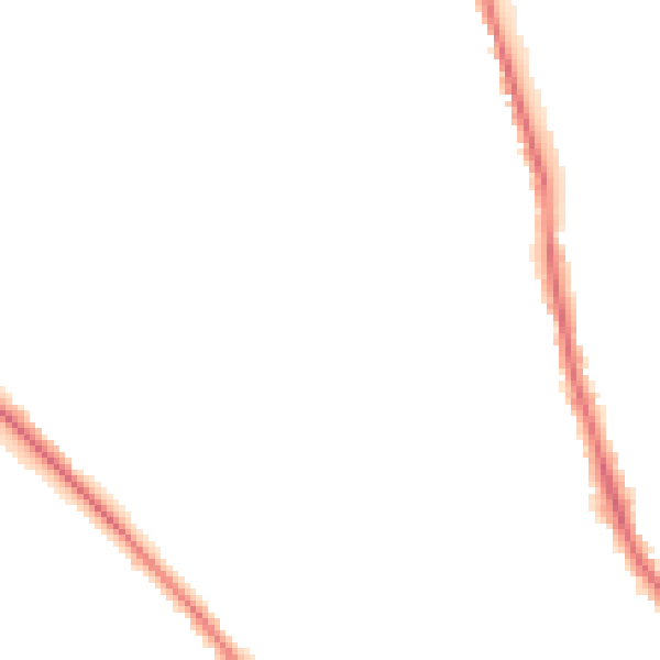 Night-time road noise heatmap for GU2 9TZ