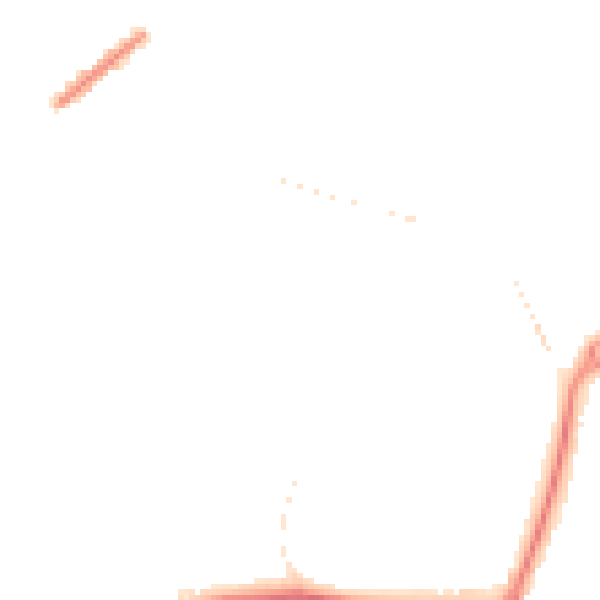 Night-time road noise heatmap for GU21 2BX