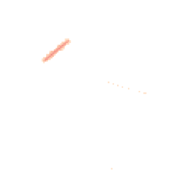 Night-time road noise heatmap for GU21 2DF