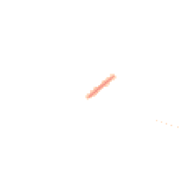 Night-time road noise heatmap for GU21 2JG