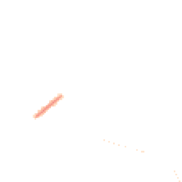 Night-time road noise heatmap for GU21 2JT
