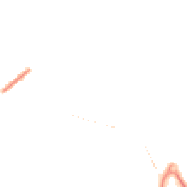 Night-time road noise heatmap for GU21 2NU