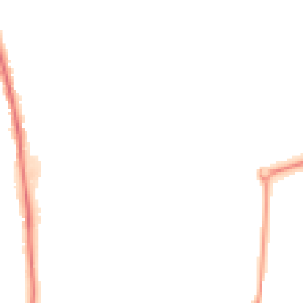 Night-time road noise heatmap for GU21 2TJ