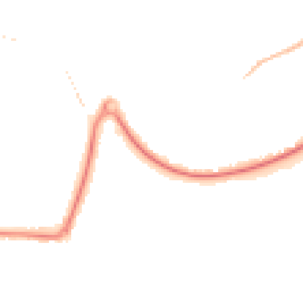 Night-time road noise heatmap for GU21 3PH