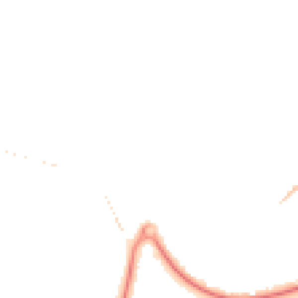 Night-time road noise heatmap for GU21 3QF