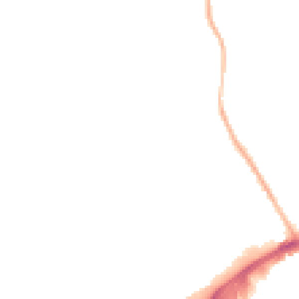 Night-time road noise heatmap for GU21 4QZ