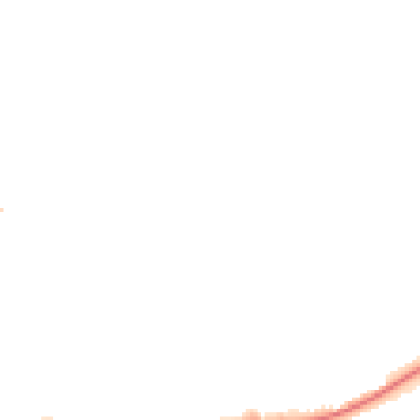 Night-time road noise heatmap for GU21 4RU