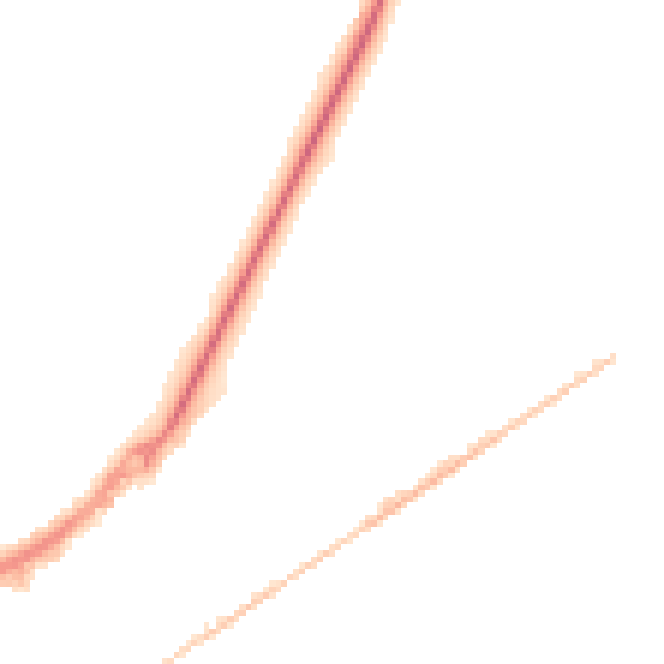 Night-time road noise heatmap for GU21 5HL