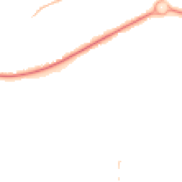 Night-time road noise heatmap for GU21 7PT
