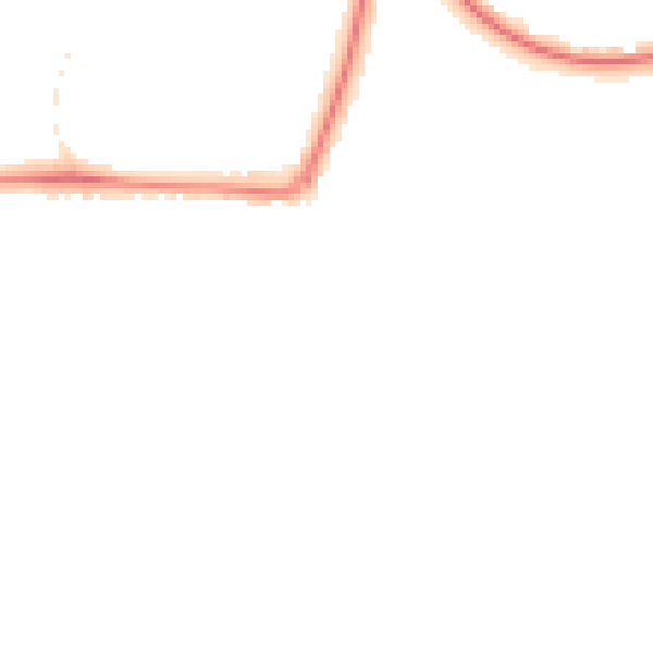 Night-time road noise heatmap for GU21 7SJ