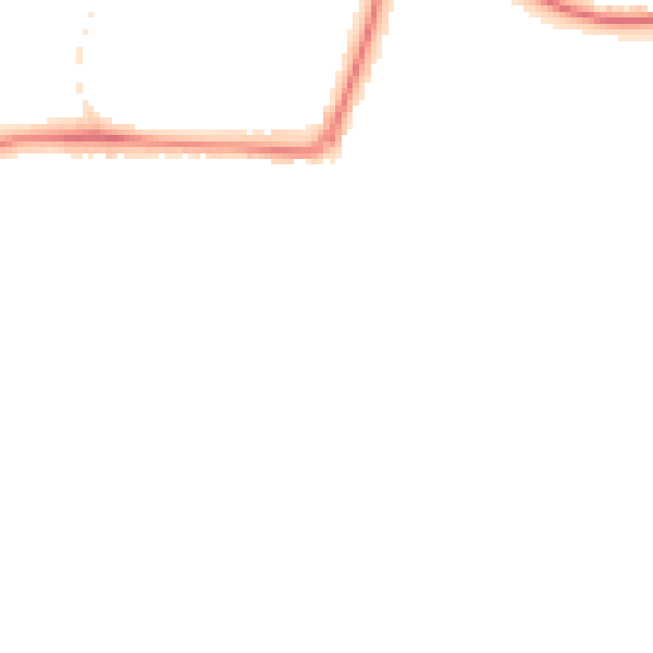Night-time road noise heatmap for GU21 7SN