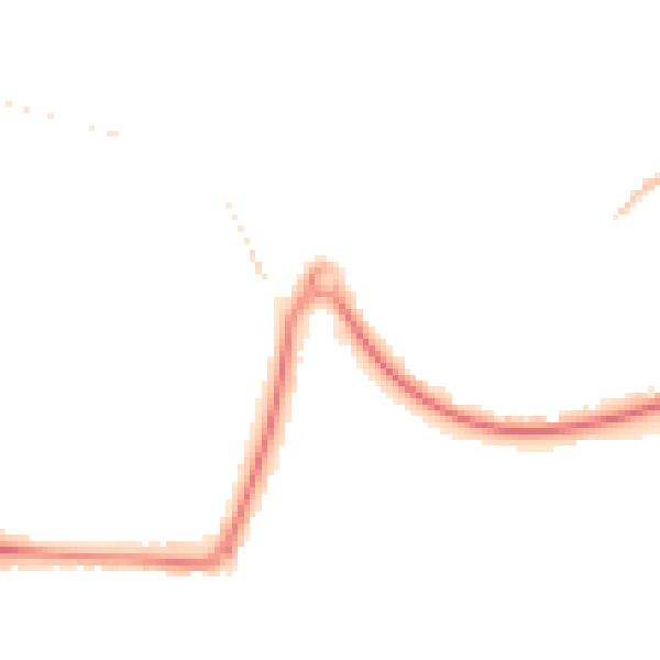 Night-time road noise heatmap for GU21 8SE