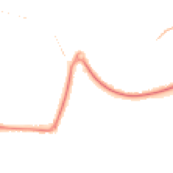 Night-time road noise heatmap for GU21 8SY