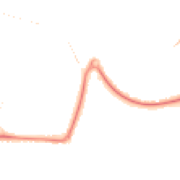 Night-time road noise heatmap for GU21 8TH