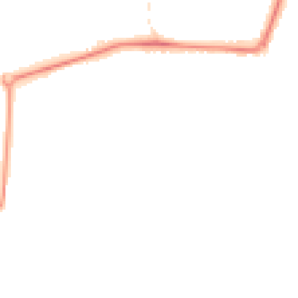 Night-time road noise heatmap for GU21 8UT
