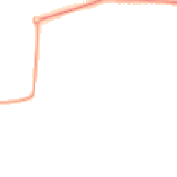 Night-time road noise heatmap for GU21 8UY