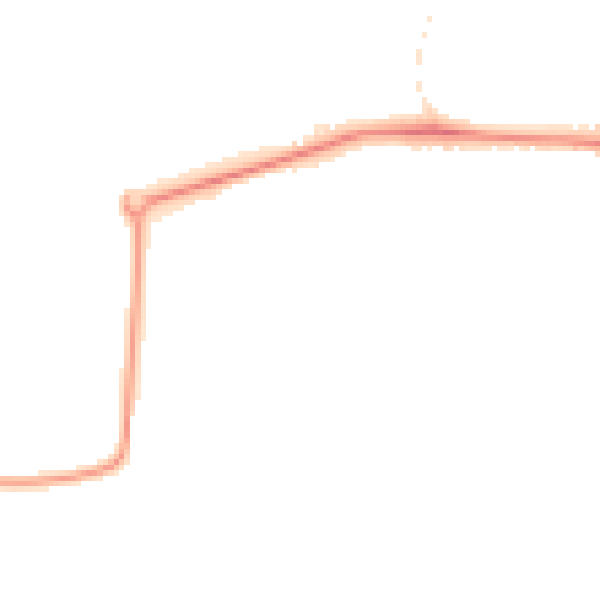 Night-time road noise heatmap for GU21 8XD