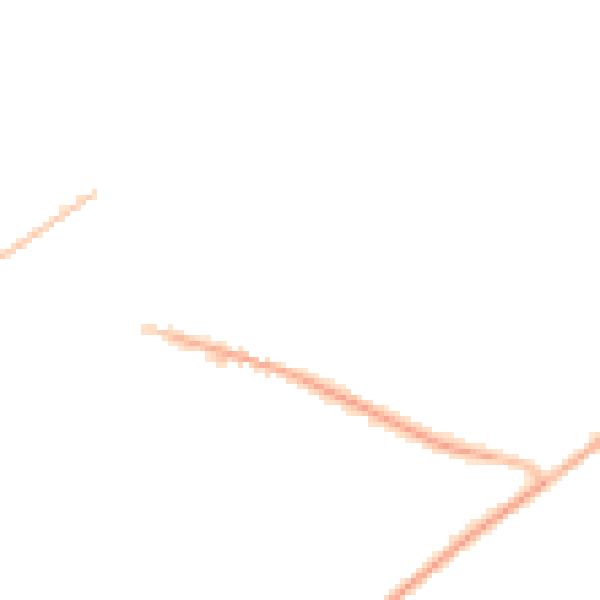 Night-time road noise heatmap for GU22 8BY