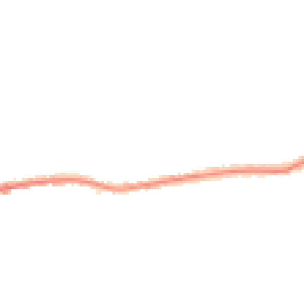 Night-time road noise heatmap for GU24 0HG