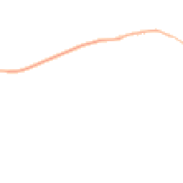 Night-time road noise heatmap for GU24 0JG