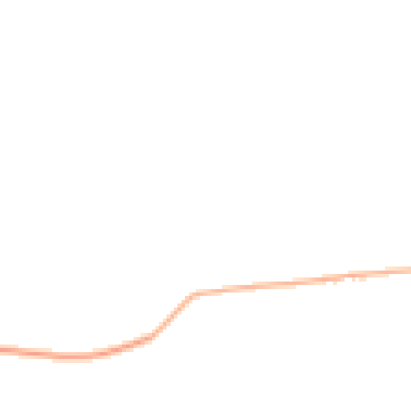 Night-time road noise heatmap for GU24 0PL