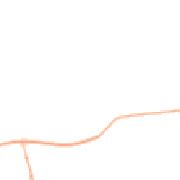 Night-time road noise heatmap for GU24 0PN