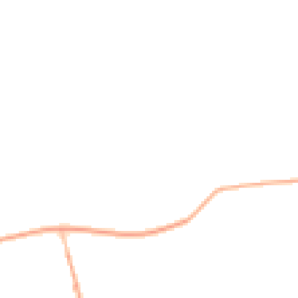 Night-time road noise heatmap for GU24 0PW