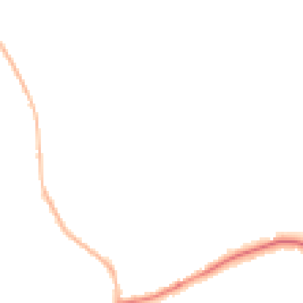 Night-time road noise heatmap for GU24 8BE
