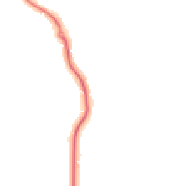 Night-time road noise heatmap for GU24 9GP