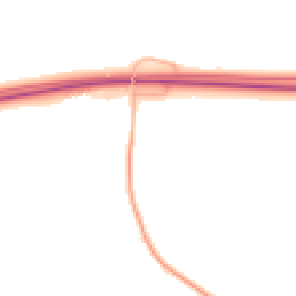 Night-time road noise heatmap for GU3 1AH