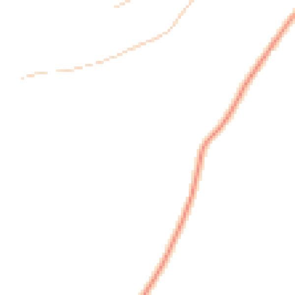 Daytime road noise heatmap for GU3 1BQ