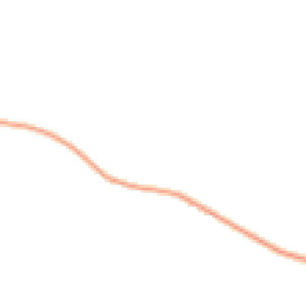 Night-time road noise heatmap for GU3 1JA
