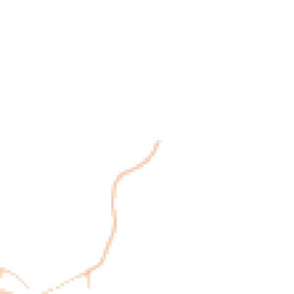 Daytime road noise heatmap for GU3 1JE