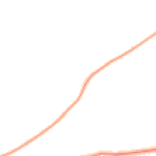 Night-time road noise heatmap for GU3 2AJ